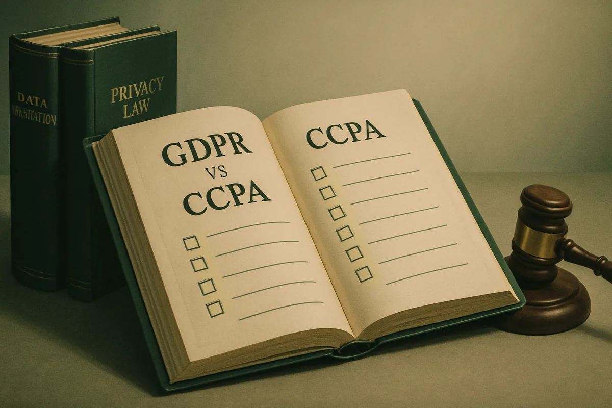 GDPR vs CCPA Fintech Compliance Checklist (2027 Edition)
